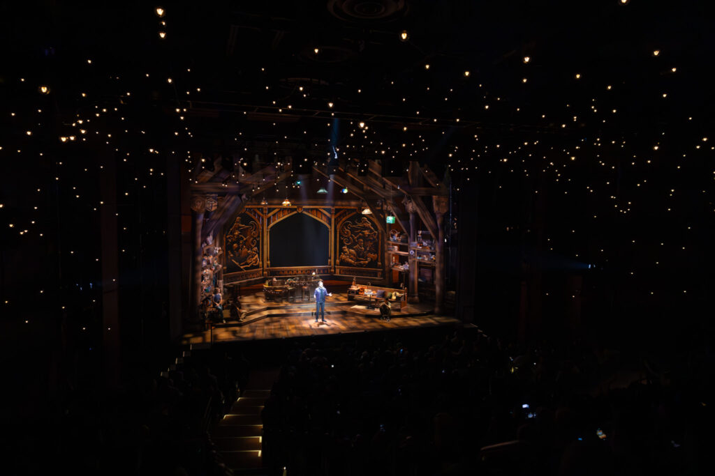 A closing production photo