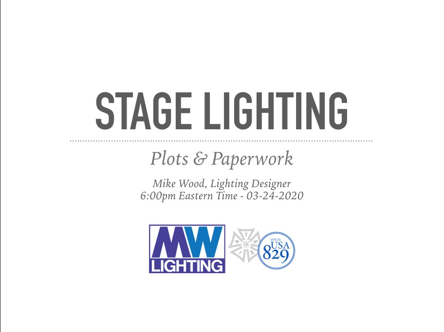 Webinar #2: Lighting Plots & Paperwork, featured image