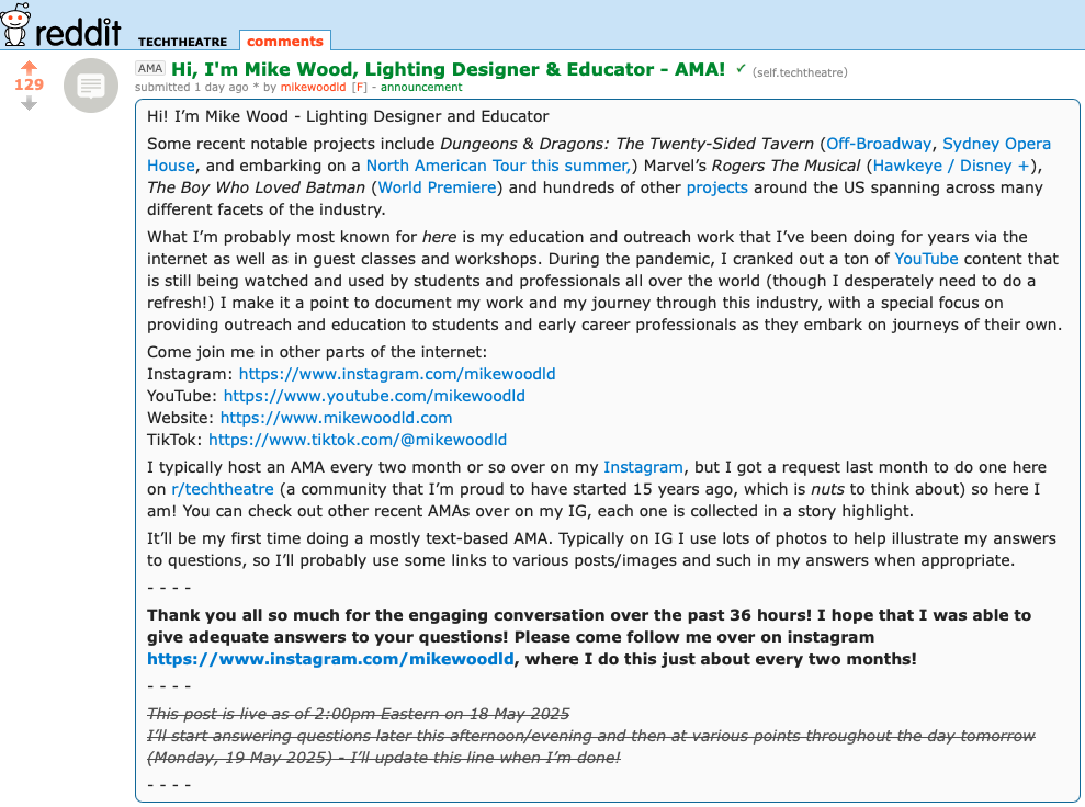 Reddit AMA, featured image
