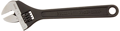 8-inch adjustable crescent wrench
