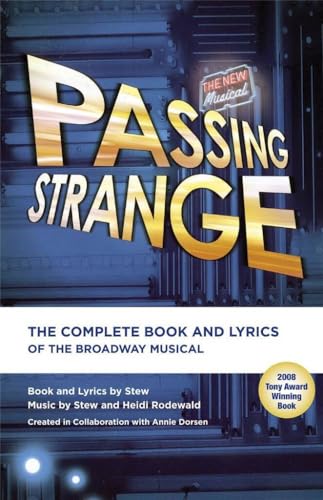 Passing Strange Broadway script cover