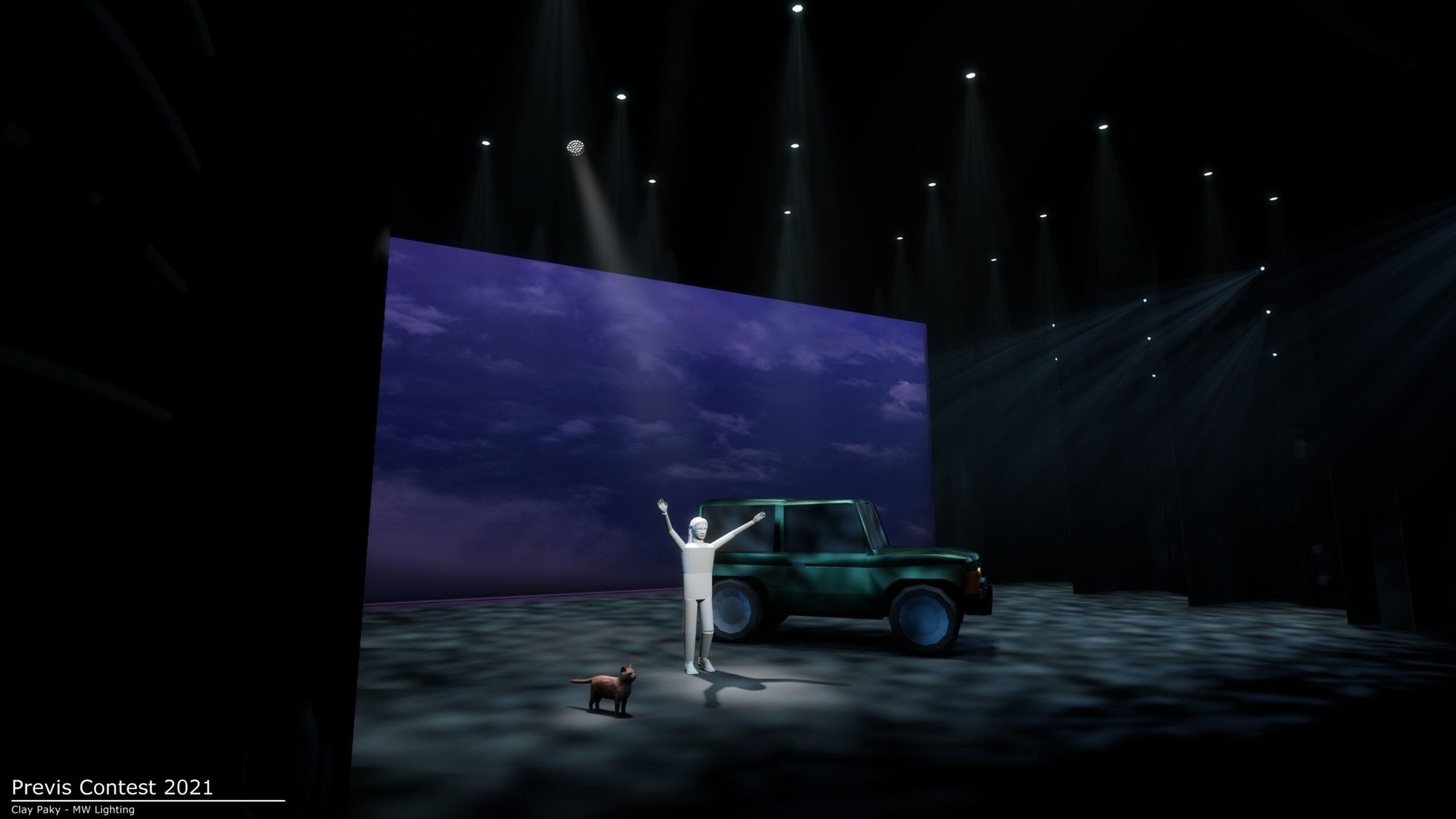 Previs Playground: Capture Presenter scene
