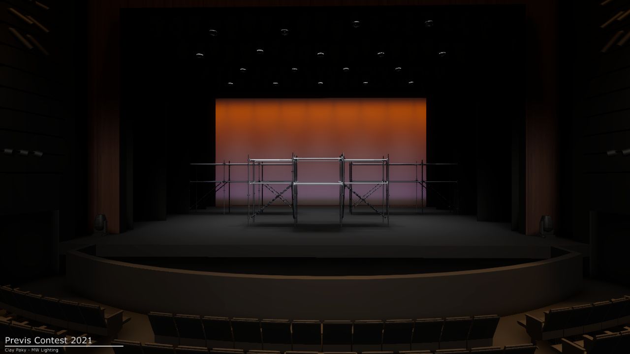 Scaffolding scenic units