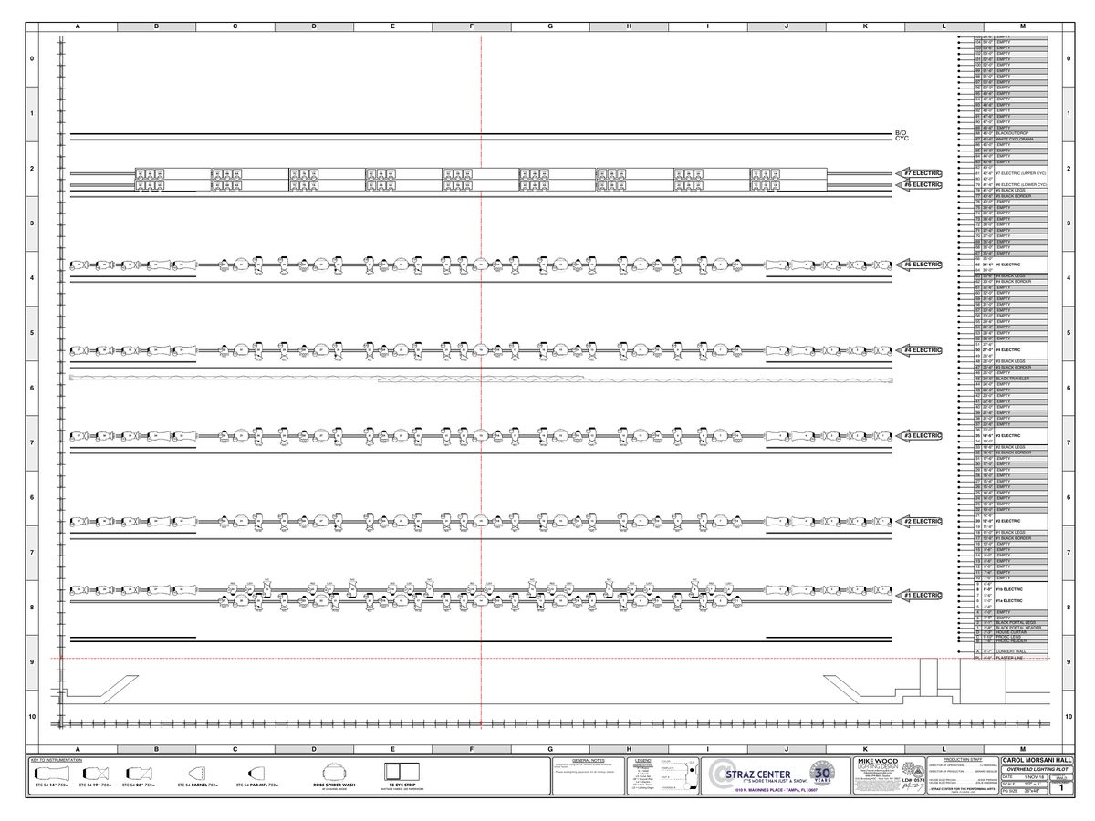 Carol Morsani Hall Repertory Light Plot , preview